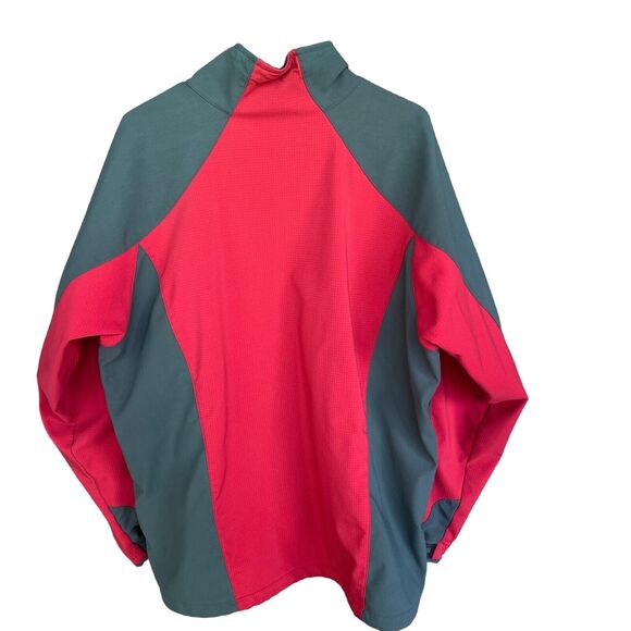 Marmot Jacket Mens Extra Large XL Windstopper Full Zip Red Gray Outdoor Winter - Picture 2 of 14